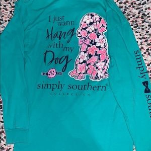 Long sleeve Simply Southern shirt